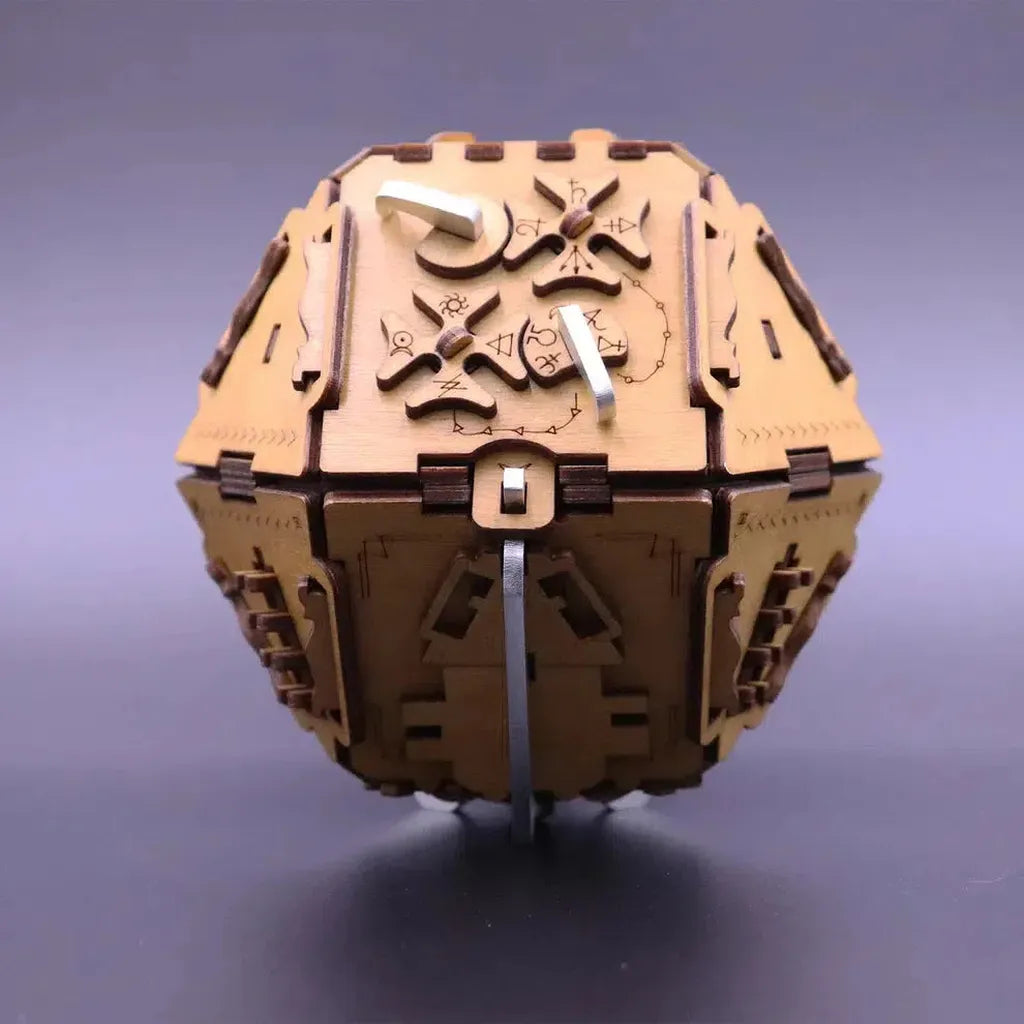 Escape Room Puzzle Box | Philosopher's Stone | Metall-Pusleboks-Puzzle Potato-Kvalitetstid AS