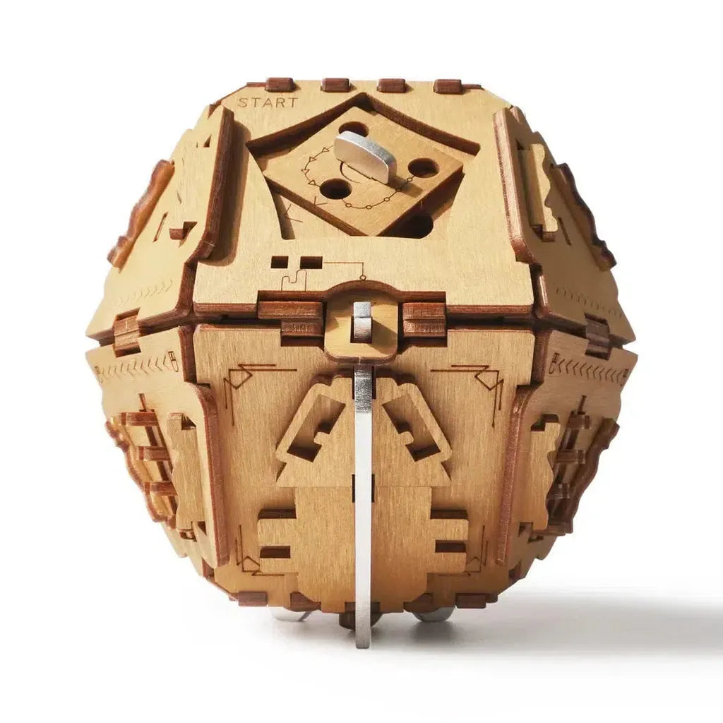 Escape Room Puzzle Box | Philosopher's Stone | Metall-Pusleboks-Puzzle Potato-Kvalitetstid AS