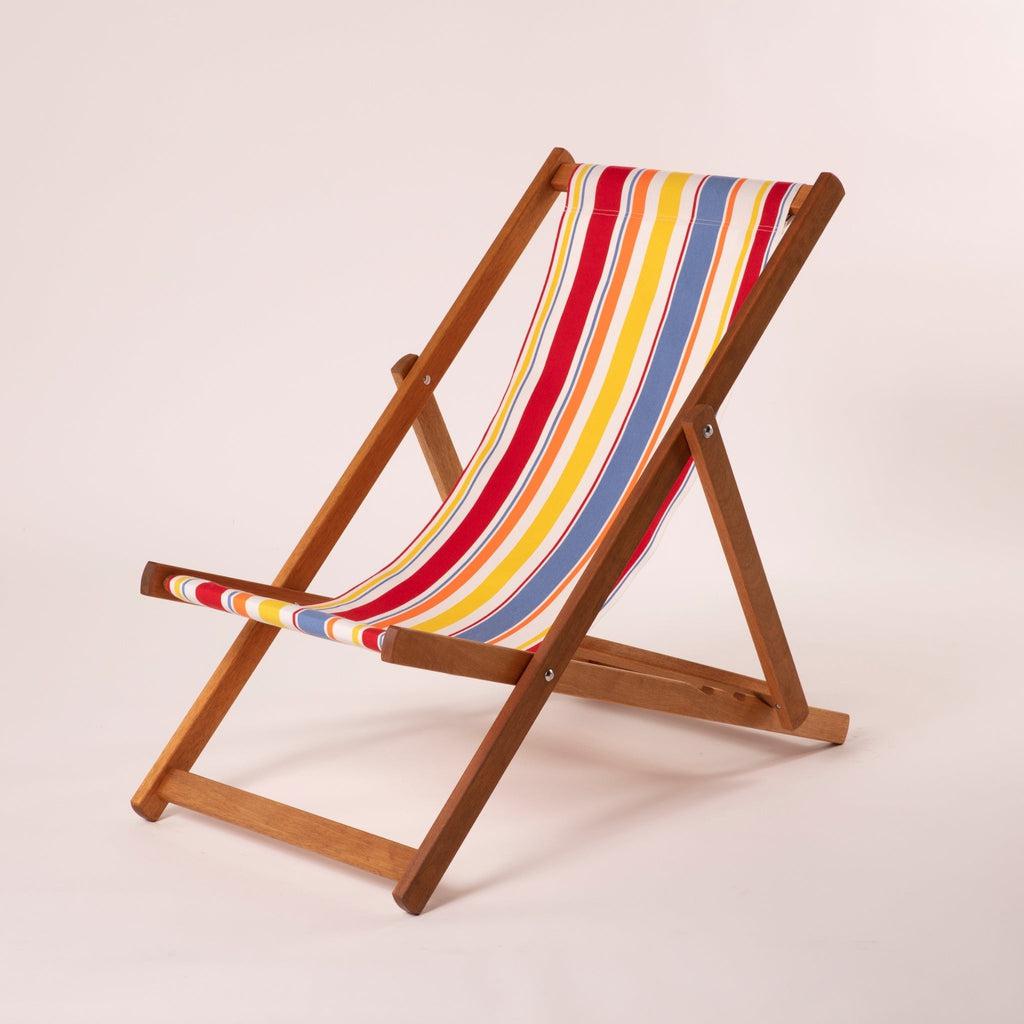 Fluktstol | Vevd Bomull-Fluktstoler-Southsea Deckchairs-WC99-Kvalitetstid AS