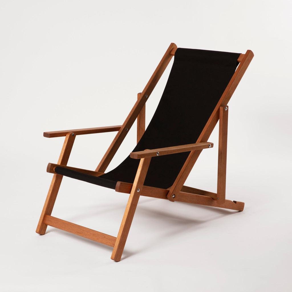 Fluktstol m/armlener | Bomull-Fluktstoler-Southsea Deckchairs-PCBK-Kvalitetstid AS