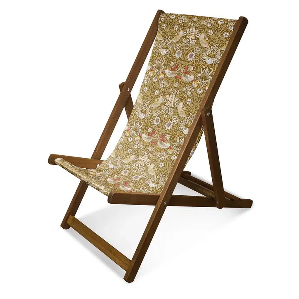 Fluktstol | William Morris design-Fluktstoler stoff-Southsea Deckchairs-WJN21124-Kvalitetstid AS