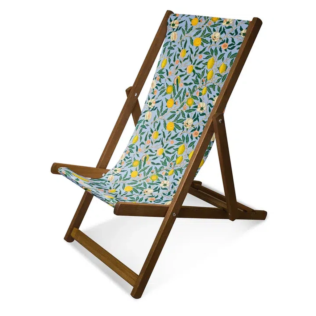 Fluktstol | William Morris design-Fluktstoler stoff-Southsea Deckchairs-WJN21124-Kvalitetstid AS