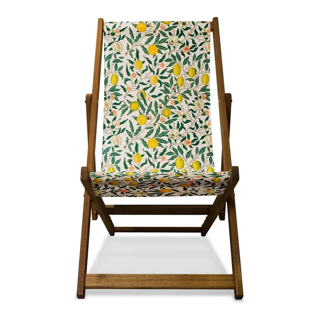 Fluktstol | William Morris design-Fluktstoler stoff-Southsea Deckchairs-WJN21126-Kvalitetstid AS
