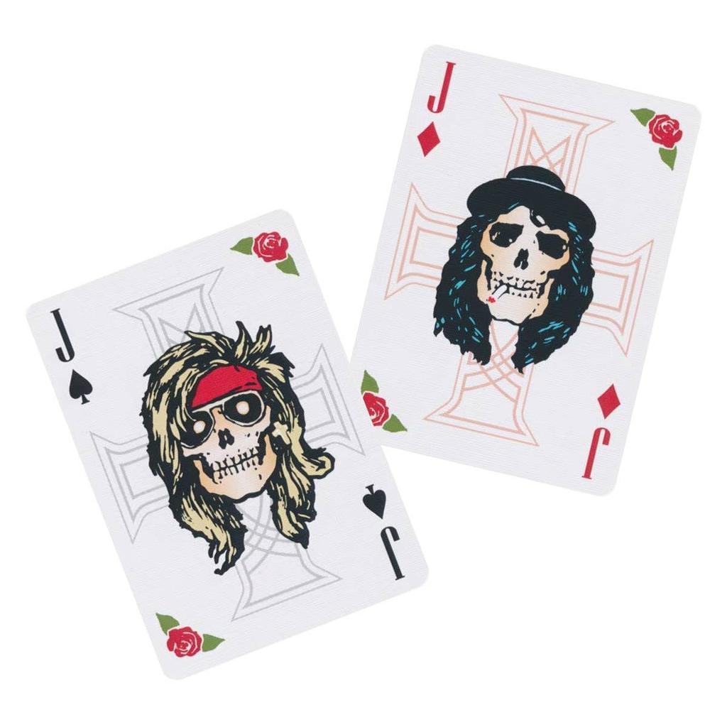 Guns N' Roses Spillekort Bicycle Kortstokk Med Logo-Kortstokker-Cardshouse-Kvalitetstid AS