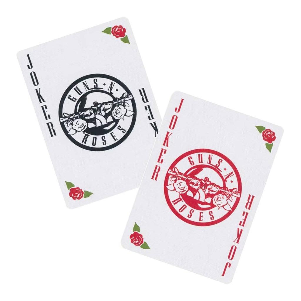 Guns N' Roses Spillekort Bicycle Kortstokk Med Logo-Kortstokker-Cardshouse-Kvalitetstid AS