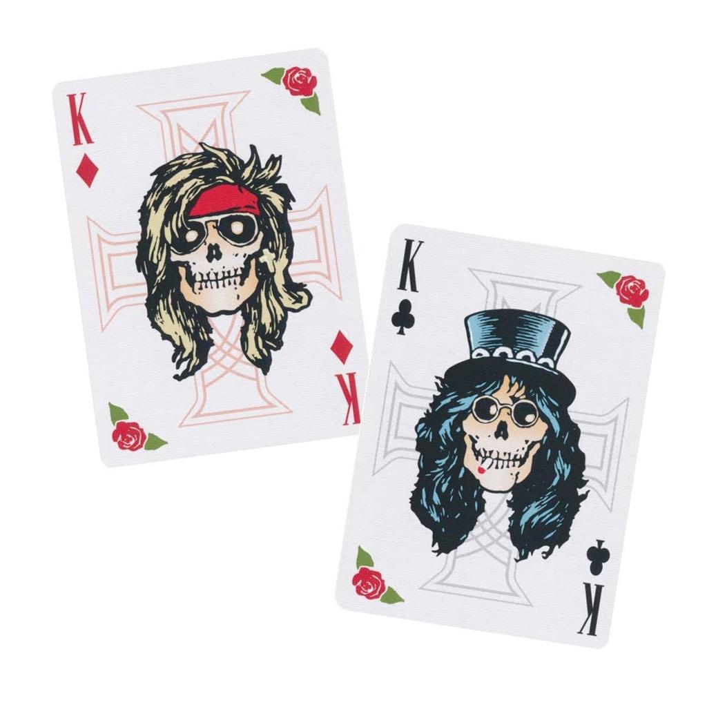 Guns N' Roses Spillekort Bicycle Kortstokk Med Logo-Kortstokker-Cardshouse-Kvalitetstid AS
