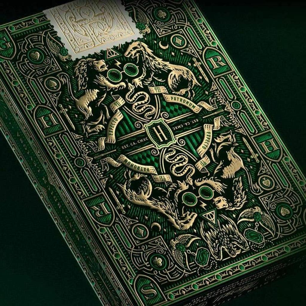 Harry Potter Slytherin Theory11 Spillekort Fire Hus Utgaver-Kortstokker-Cardshouse-Kvalitetstid AS