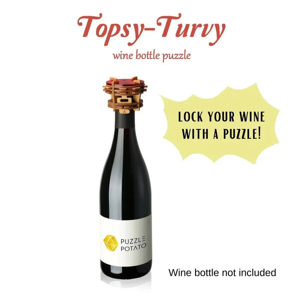 Brainteaser | Topsy-Turvy-Pusleboks-Puzzle Potato-Kvalitetstid AS