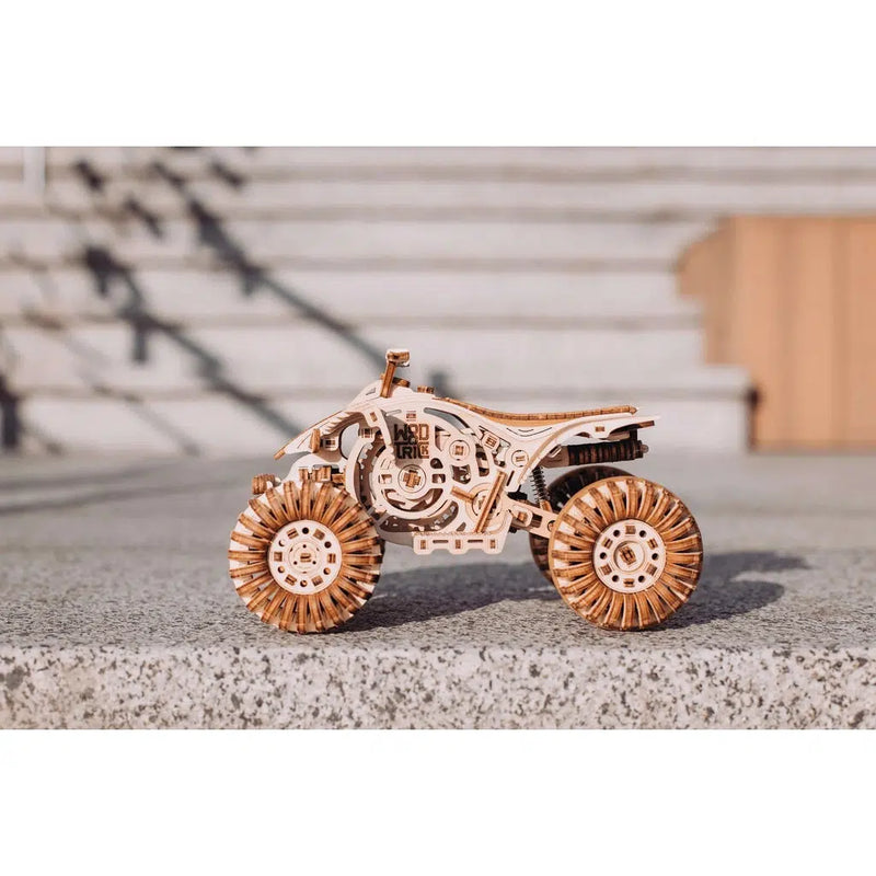 ATV (firehjuling) | Quad bike Raptor-Byggesett - mekaniske-Wood Trick-Kvalitetstid AS