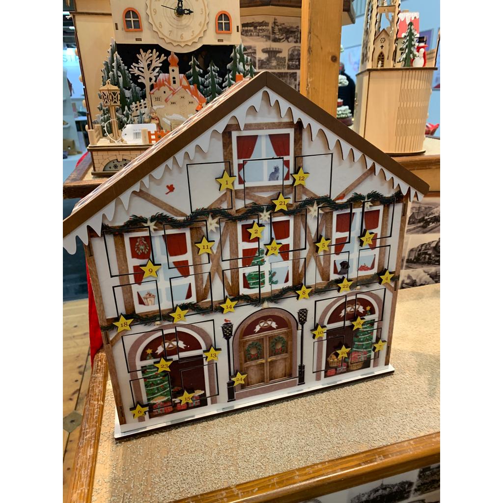 Advent calendar Christmas house-Musicbox world-Kvalitetstid AS