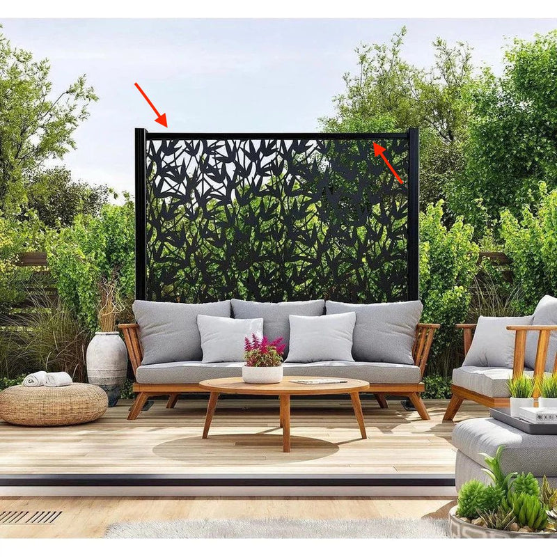 Støtteskinne for designskjermer-Designskjerm tilbehør-Core Landscape Products-Kvalitetstid AS