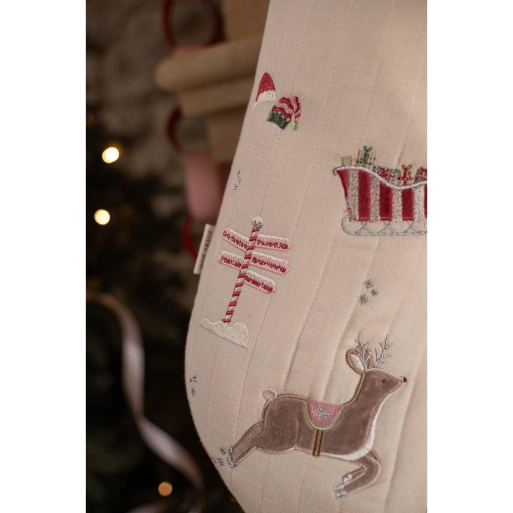 Christmas Stocking - The North Pole-Avery Row-Kvalitetstid AS