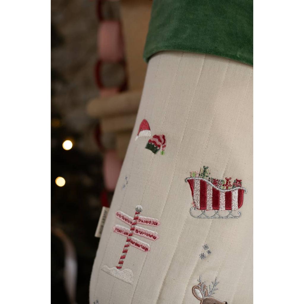 Christmas Stocking - The North Pole-Avery Row-Kvalitetstid AS
