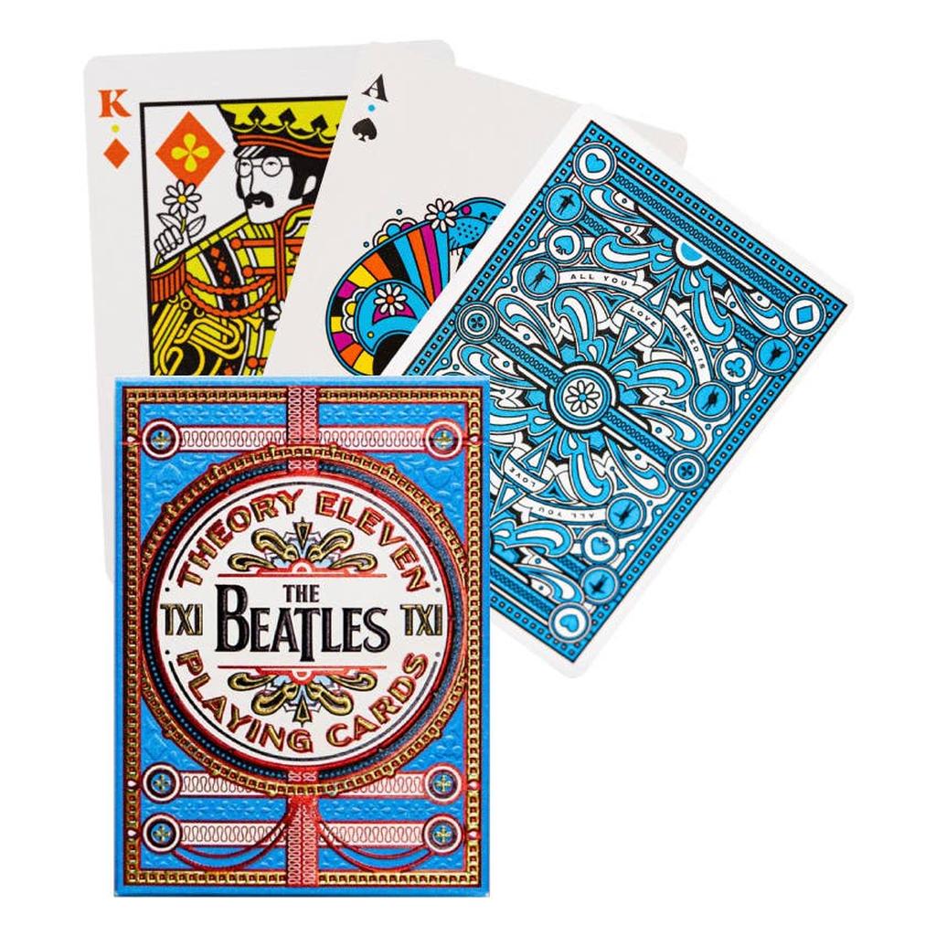 The Beatles Theory 11 Kortstokk Blå Fullt Customdesign-Kortstokker-Cardshouse-Kvalitetstid AS