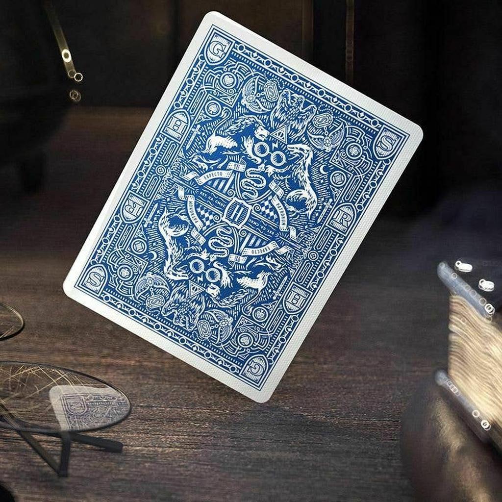 Harry Potter Ravenclaw Blå Theory11 Spillkort Premium-Kortstokker-Cardshouse-Kvalitetstid AS