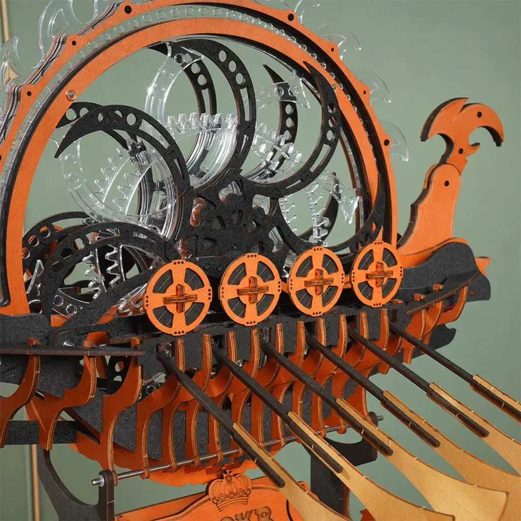 Viking Drageskip | Viking Dragon Ship-Robotime-Kvalitetstid AS