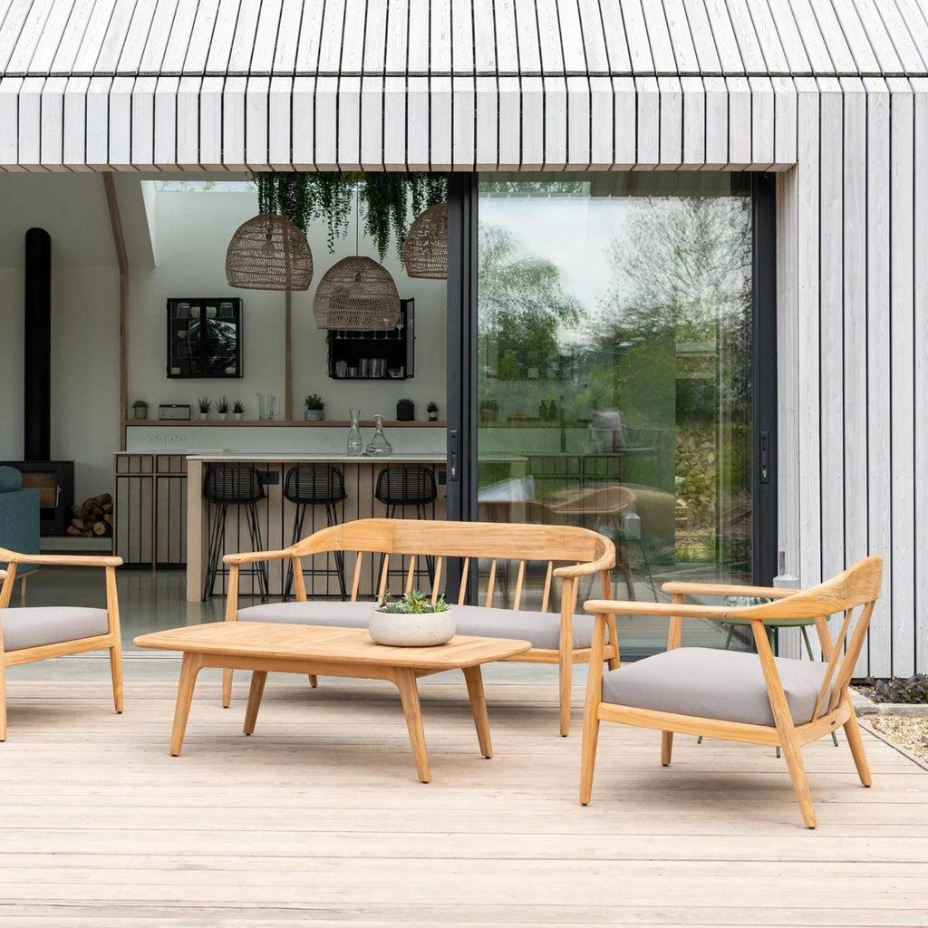 Loungesofa | Teak | Dana-Sofaer-Alexander Rose-Storm-Kvalitetstid AS
