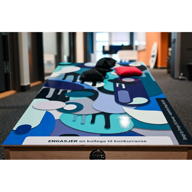 Cornhole dekor | Kun dekor | Eget design-Cornhole-Gockel-Kvalitetstid AS