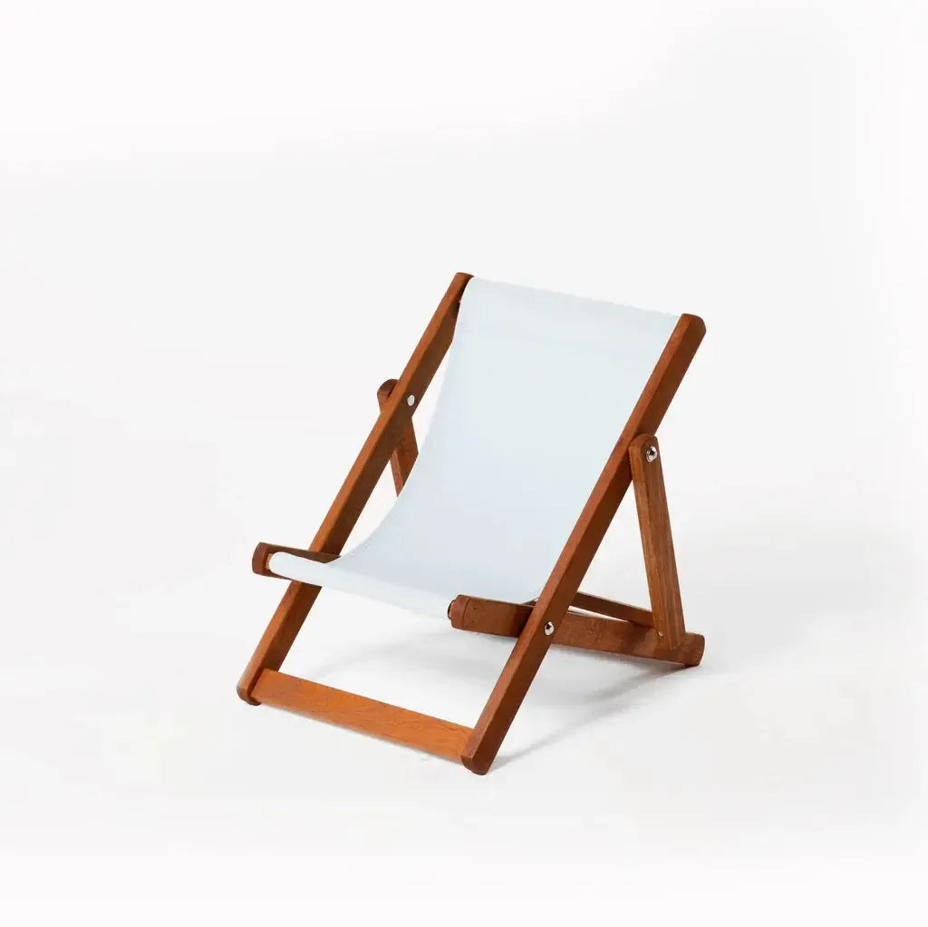 Fluktstol til barn | Bomull | Ensfarget-Fluktstoler-Southsea Deckchairs-PCSKY-Kvalitetstid AS