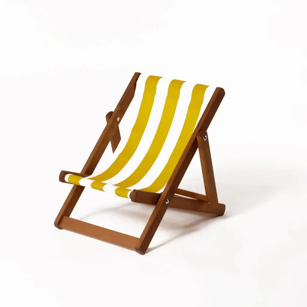Fluktstol til barn | Bomull | Bredstripet-Fluktstoler-Southsea Deckchairs-PCYW-Kvalitetstid AS