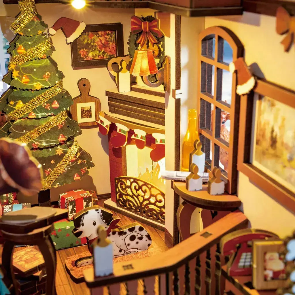 Jul i Huset | Christmas Indoor Scene-Robotime-Kvalitetstid AS