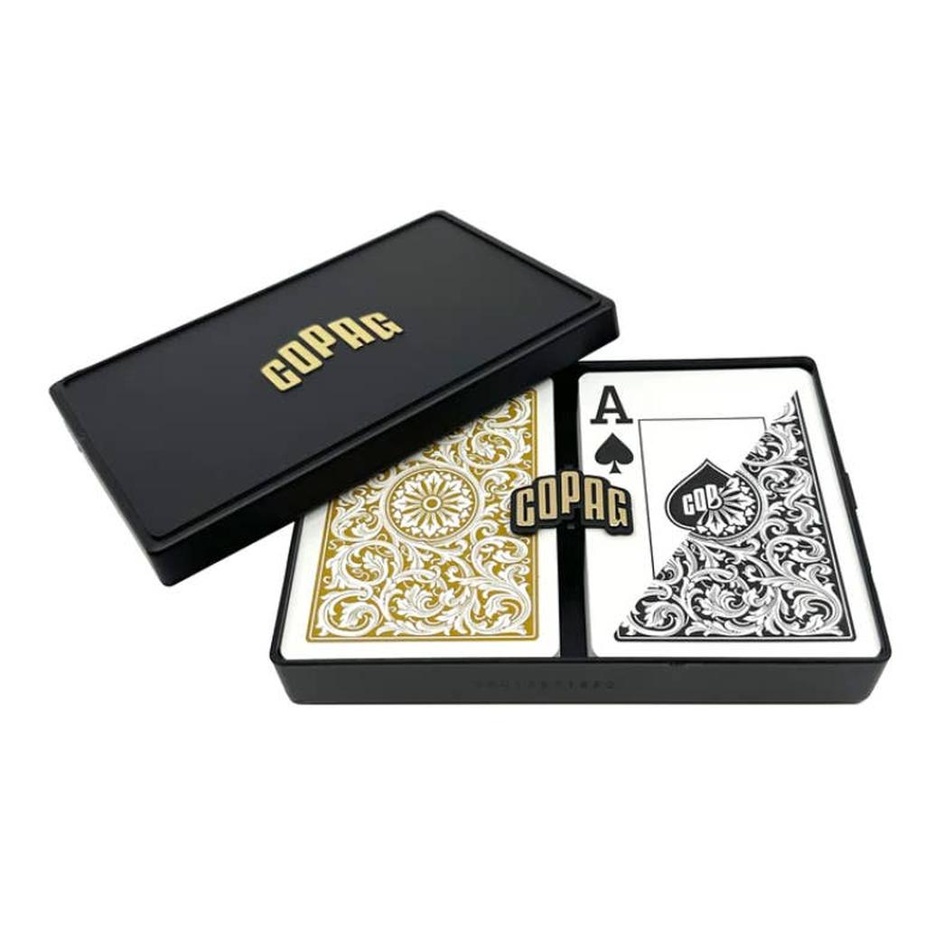 Pokerskort Jumbo Indeks Bridge Størrelse To Dekk PVC Holdbare Cardshouse For Spilleentusiaster-Kortstokker-Cardshouse-Kvalitetstid AS