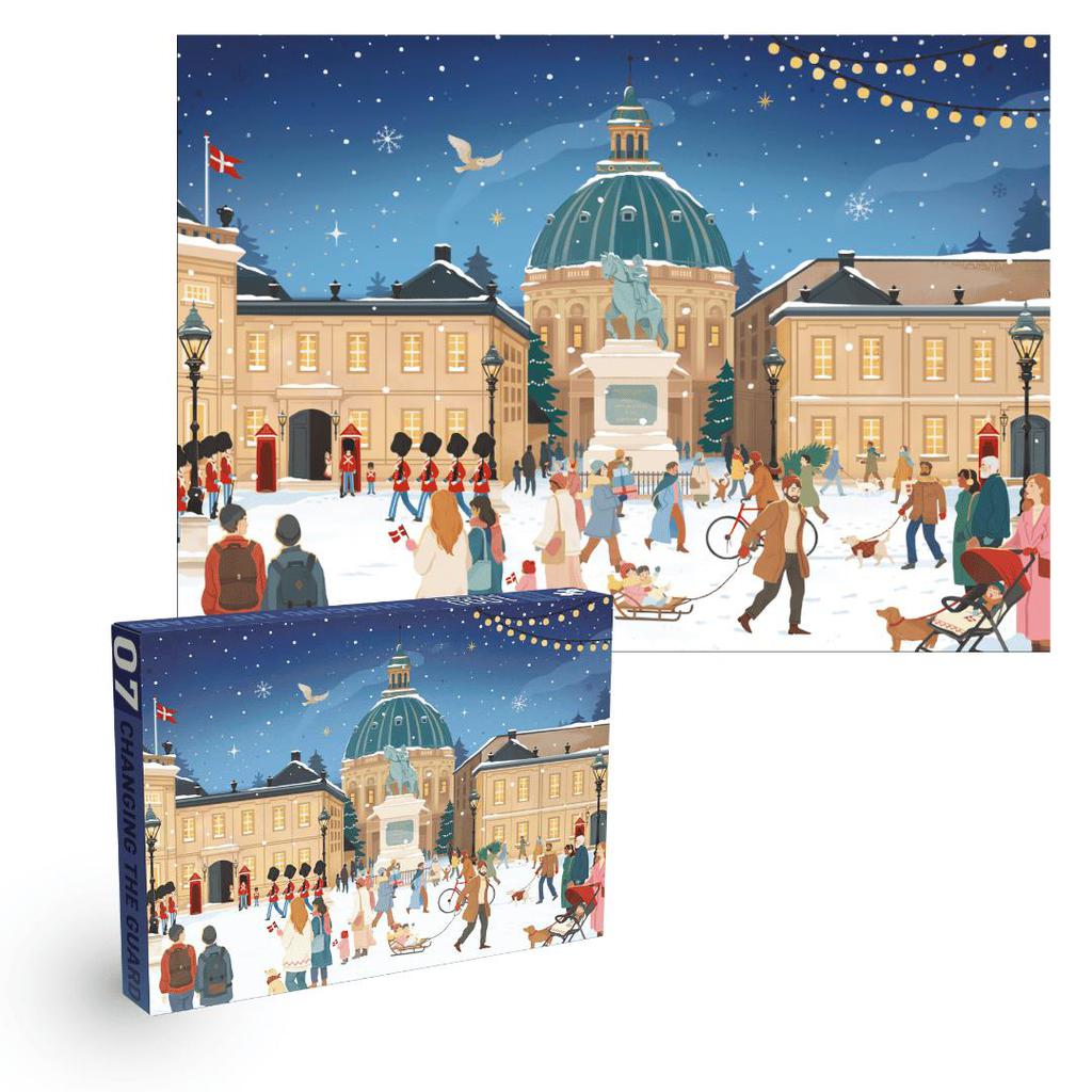 Changing the Guard 1000 piece jigsaw puzzle-Puslespill-Penny Puzzle-Kvalitetstid AS