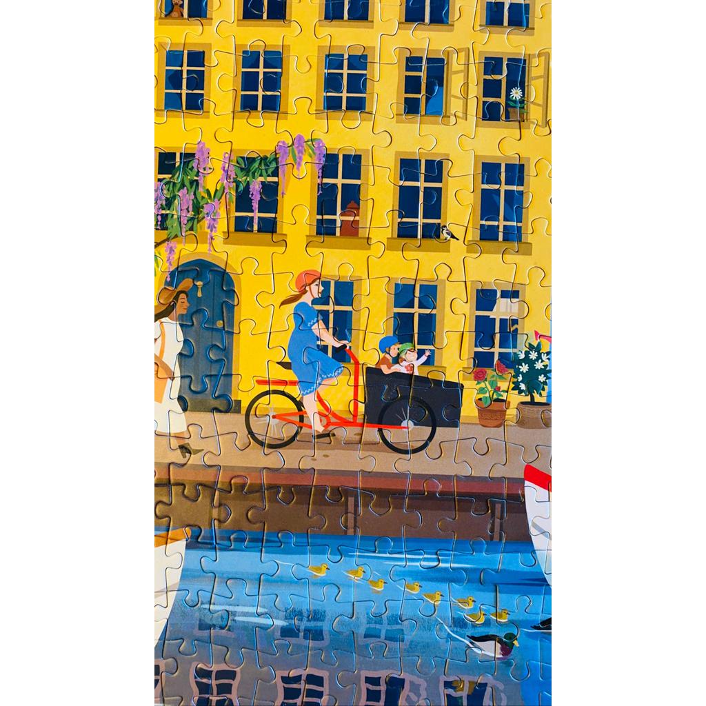 Nyhavn 1000 piece jigsaw puzzle from Penny Puzzle-Puslespill-Penny Puzzle-Kvalitetstid AS