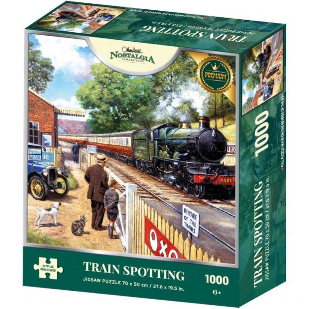 Puslespill | Train Spotting | Nostalgia | 1000-Puslespill-Kidicraft-Kvalitetstid AS