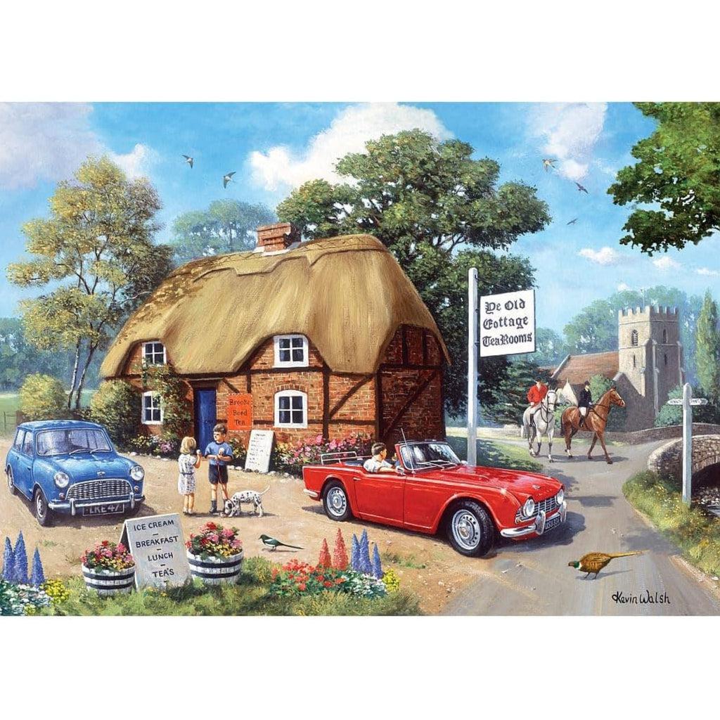 Puslespill | A Stop For Tea | Nostalgia | 1000-Puslespill-Kidicraft-Kvalitetstid AS