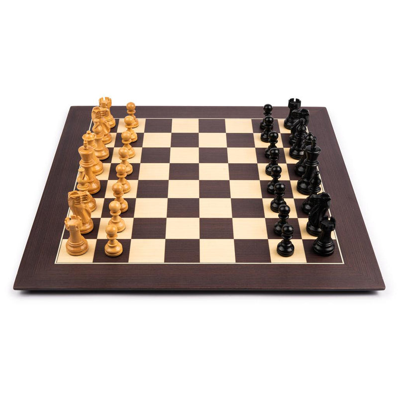 Sjakksett | Wenge Barcelona Deluxe | 50x50 cm-Sjakk-Ferrer-Kvalitetstid AS