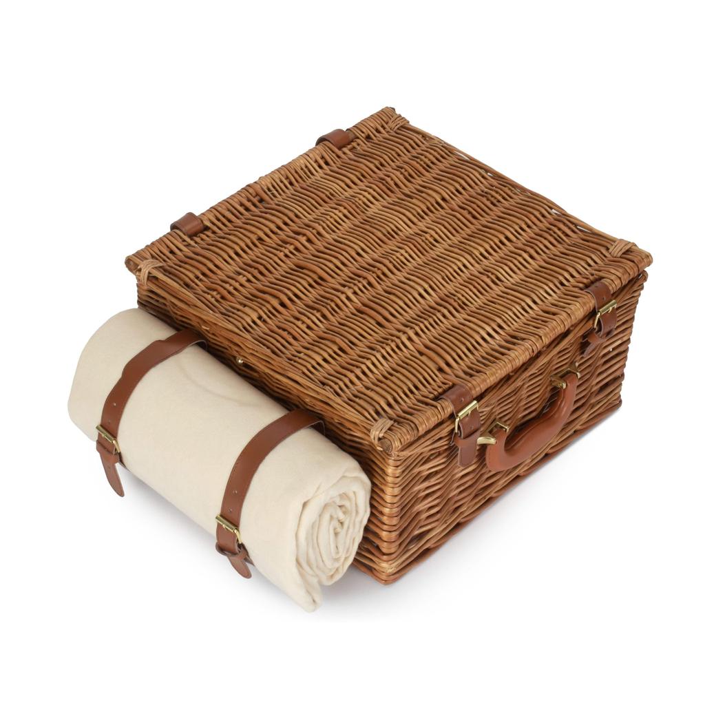 Picnic-kurv m/kjølebag | Deluxe | 2 personer-Willow Direct-Kvalitetstid AS