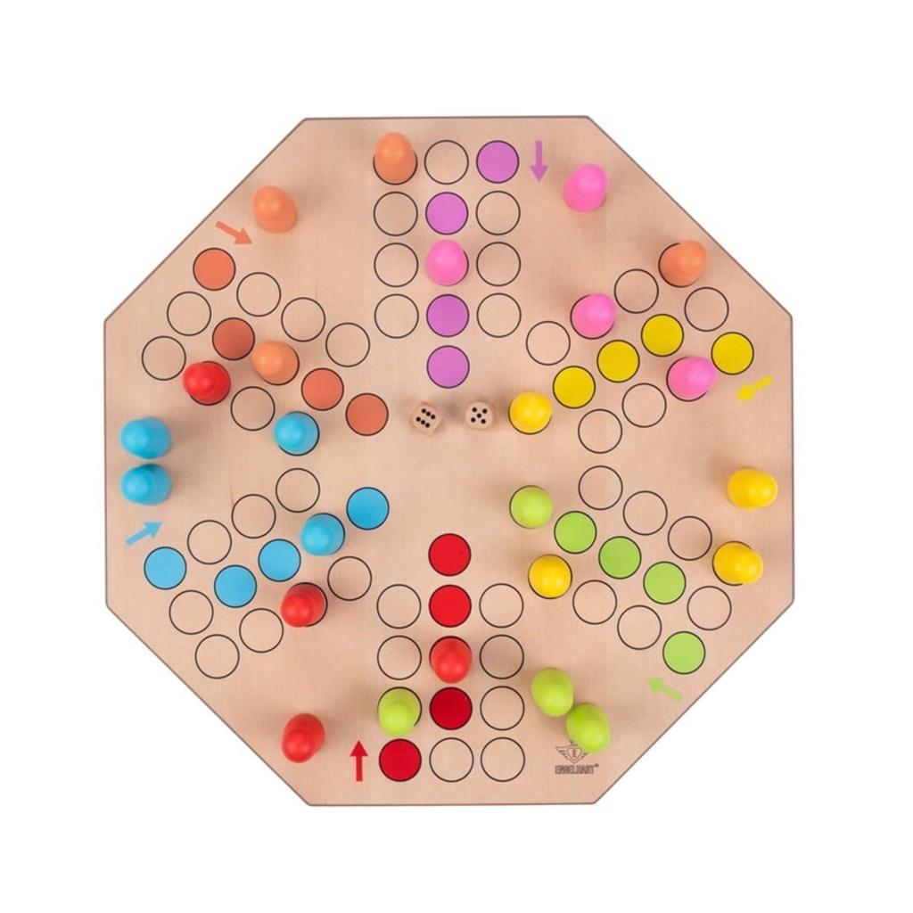 Ludo XXL | Jumbo | 6 spillere-Engelhart-Kvalitetstid AS