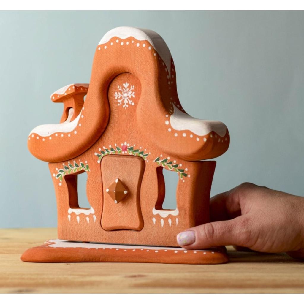 Trefigur | Pepperkakehus-Trefigurer-Bumbu Toys-Kvalitetstid AS