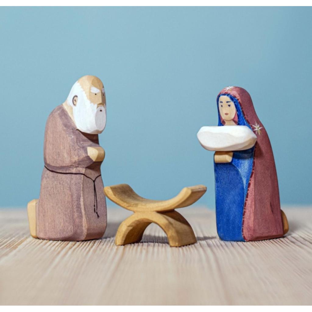 Trefigur | Jesus Krybbe-Trefigurer-Bumbu Toys-Kvalitetstid AS