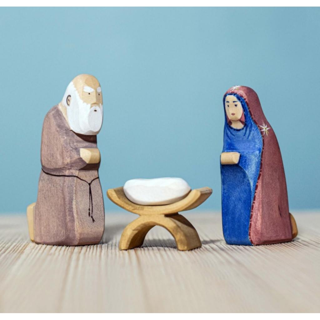 Trefigur | Jomfru Maria-Trefigurer-Bumbu Toys-Kvalitetstid AS