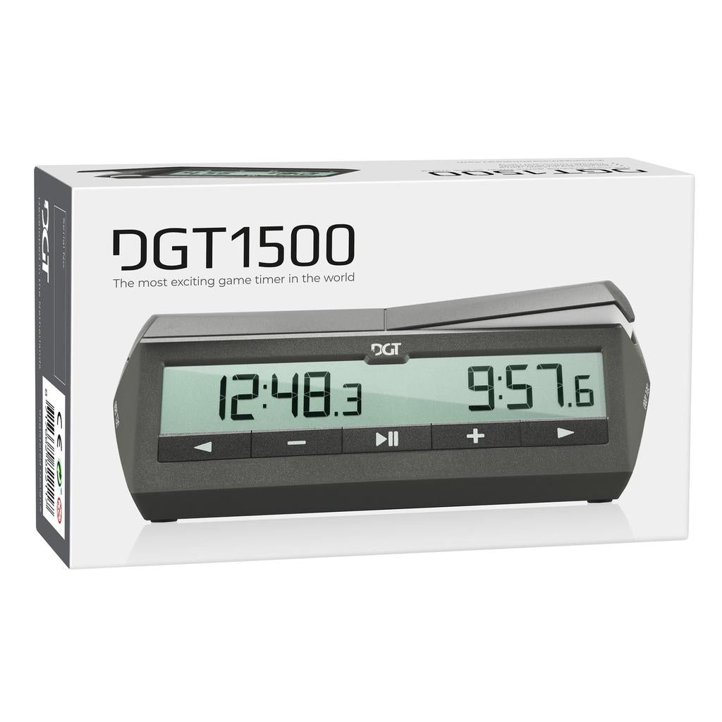 Sjakklokke | Digital | DGT 1500-Sjakk-Sunrise Chess-Blå-Kvalitetstid AS