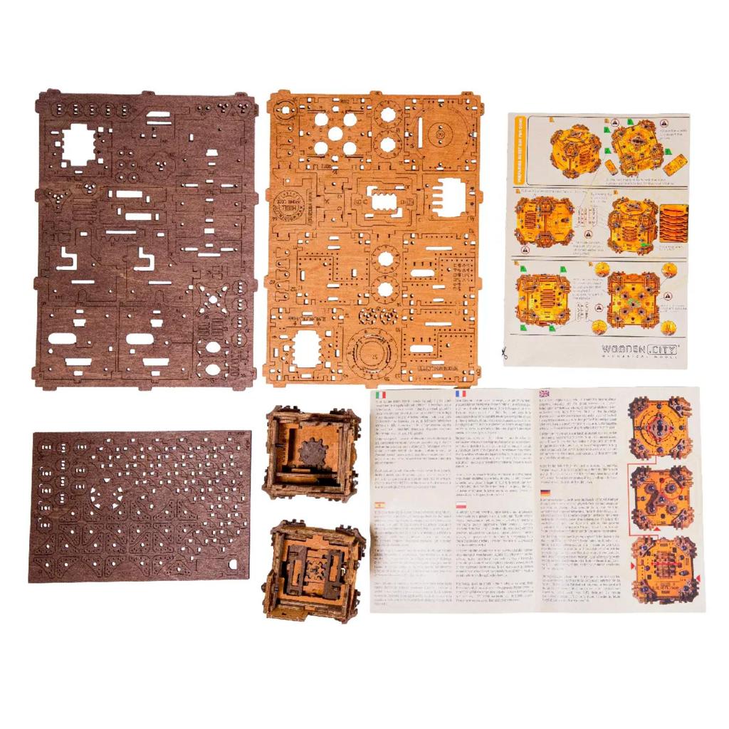 Escape Puzzle Box Tesseract's Secret-Wooden City-Kvalitetstid AS