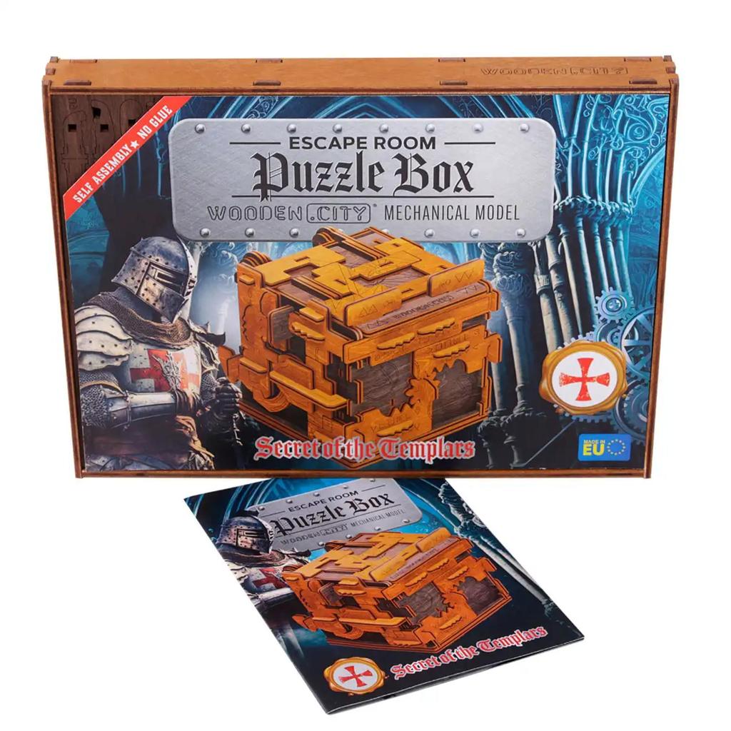 Escape room Puzzle box-Wooden City-Kvalitetstid AS