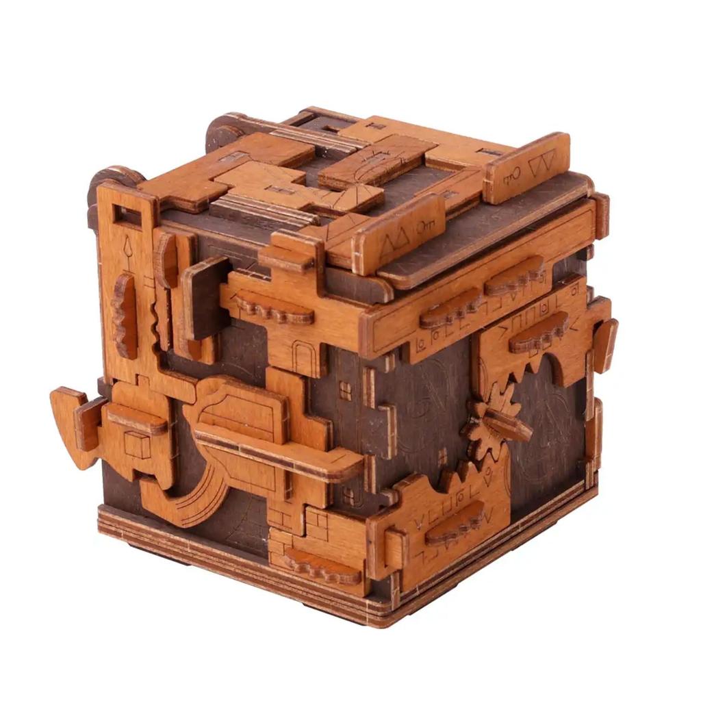 Escape room Puzzle box-Wooden City-Kvalitetstid AS
