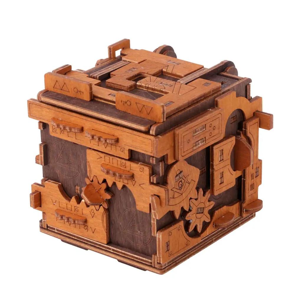 Escape room Puzzle box-Wooden City-Kvalitetstid AS