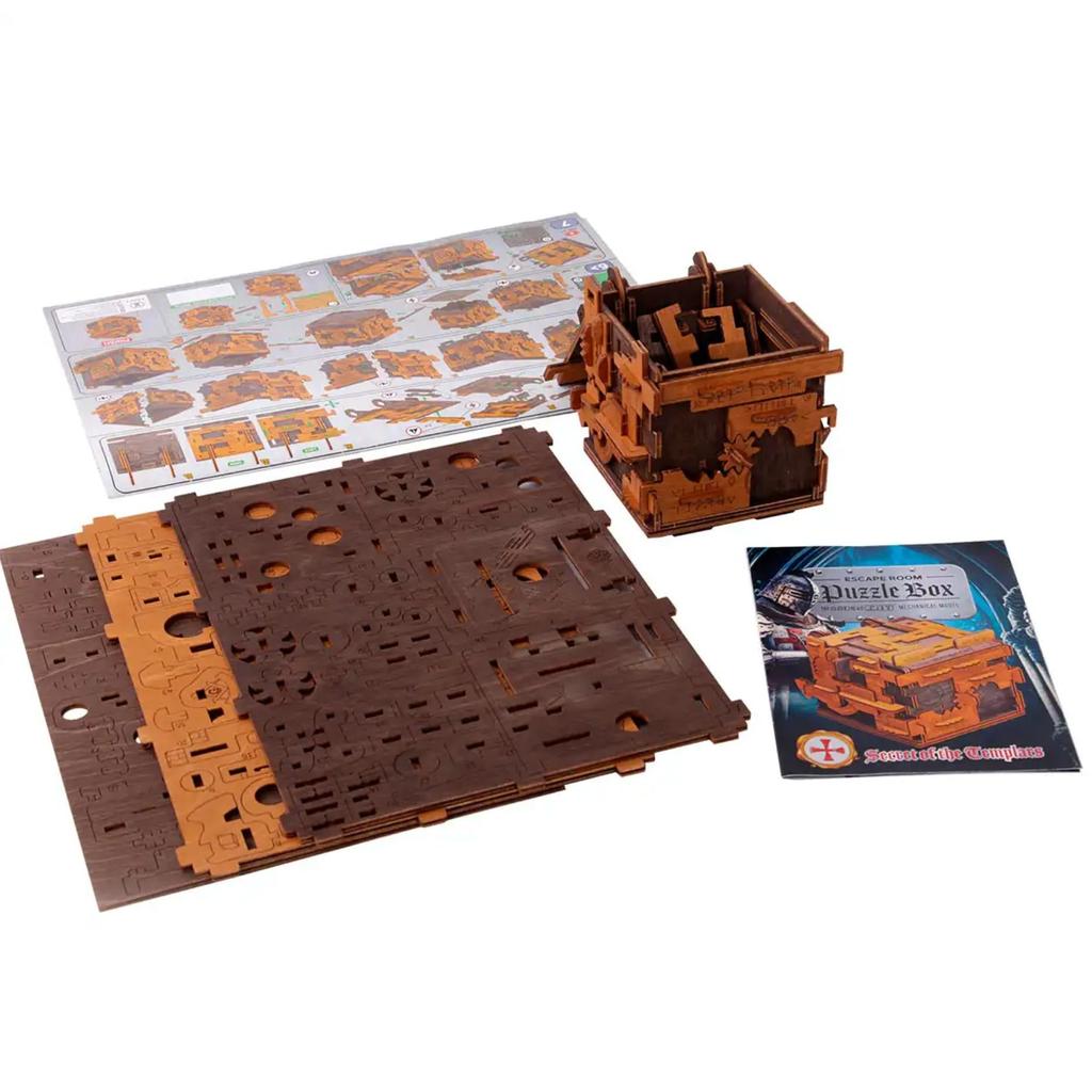 Escape room Puzzle box-Wooden City-Kvalitetstid AS