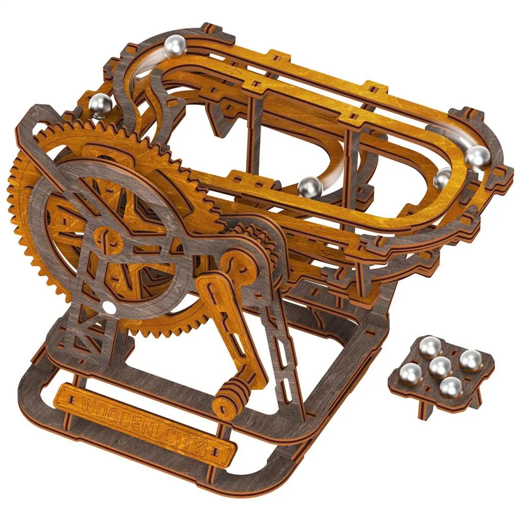 Marble Run mini-Wooden City-Kvalitetstid AS