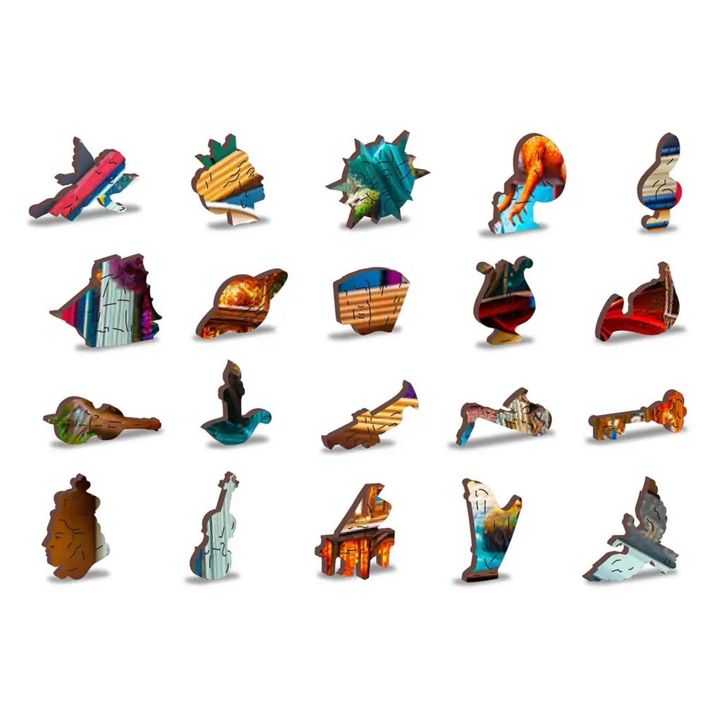Enchanted Tales 1000 Biter Trepuslespill Eventyrgave-Wooden City-Kvalitetstid AS