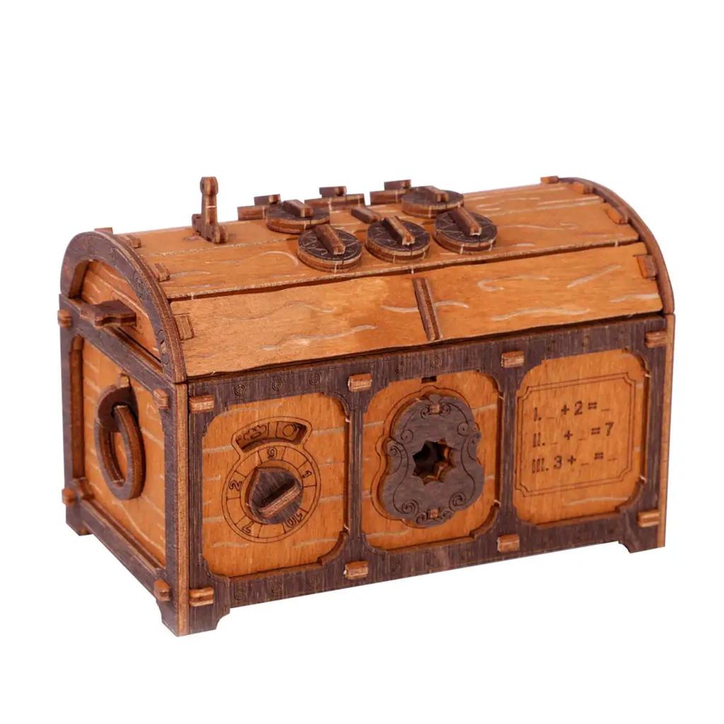 3D Pusleboks Escape Room Laserkuttet Bjørk For Puslespillentusiaster Fra Wooden City-Pusleboks-Wooden City-Kvalitetstid AS