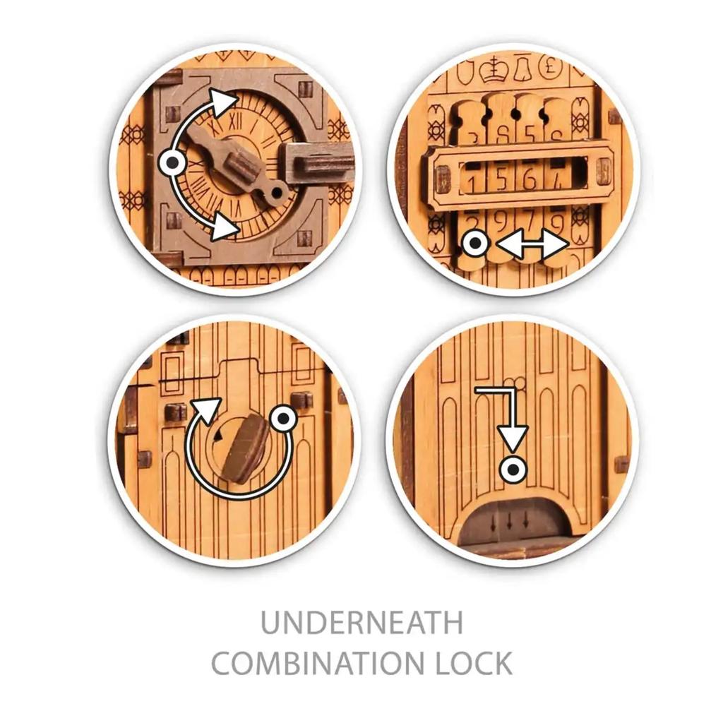 3D Puslespillboks Escape Room Big Ben Puslespillfans Wooden City-Pusleboks-Wooden City-Kvalitetstid AS