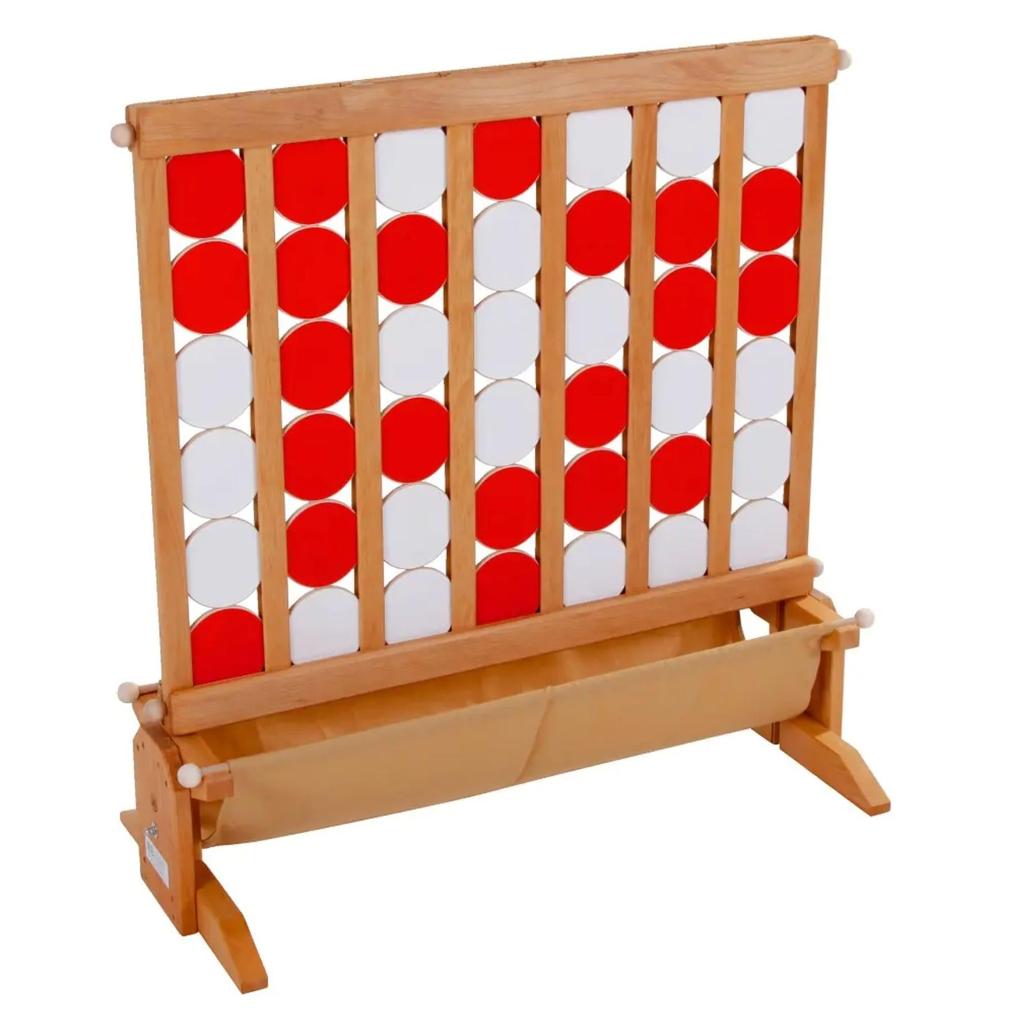 Fire På Rad XXL 88x90 Cm Stort Barnehage Skole Hjem Bedrift og Fritidsklubber Holz-Bi-Ba-Butze-Sudoku-Holz-Bi-Ba-Butze-Kvalitetstid AS