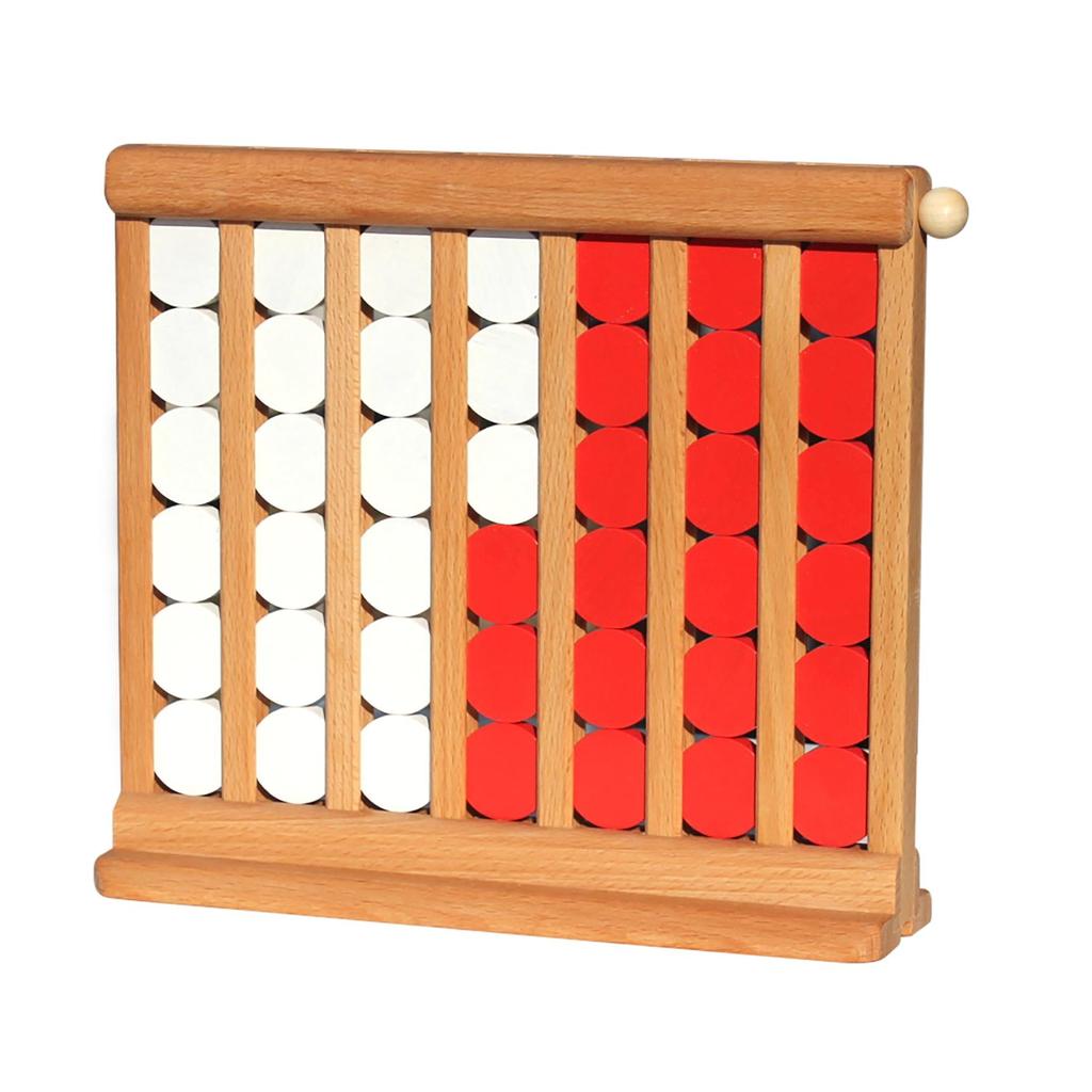 Fire På Rad Brettspill For To Spillere Holz-Bi-Ba-Butze For Barn 5 År Utvikler Visuell Oppfattelse Og Logisk Tenkning-Sudoku-Holz-Bi-Ba-Butze-Kvalitetstid AS