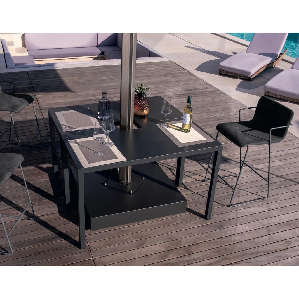 Parasollfot Stålramme 85x85 cm For Betongheller | Scolaro | Scolaro