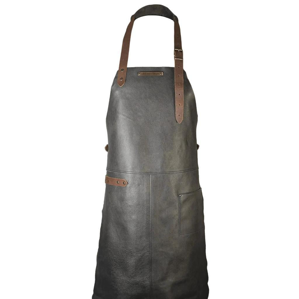 Forkle Italiensk Skinn Ekstra Lang XL Stalwart Crafts-Stalwart Crafts-Black-Kvalitetstid AS